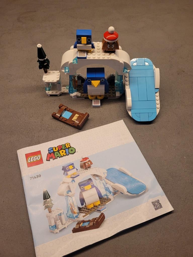 Lego Super Mario Pinguïnfamilie ijsavontuur - Complete Set, Ophalen of Verzenden, Zo goed als nieuw, Complete set, Lego