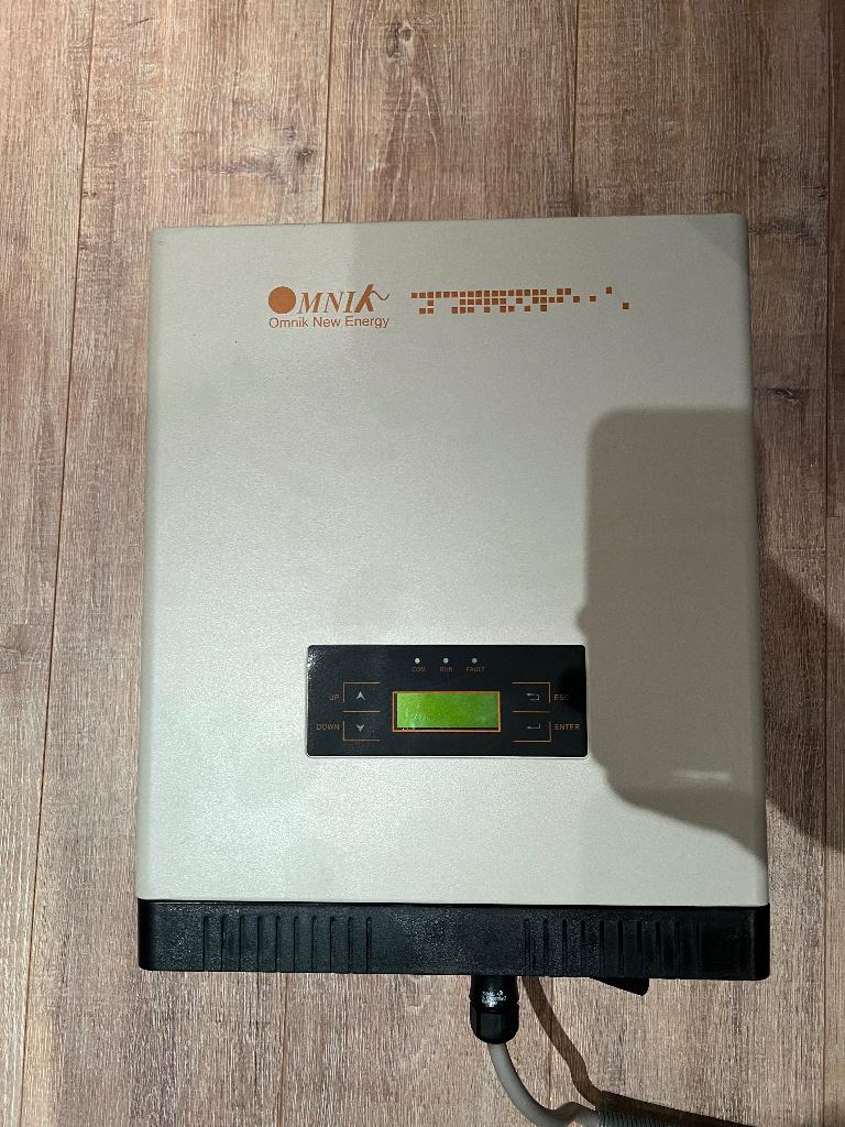 Omnik omvormer Omniksol-3k-TL2, Ophalen