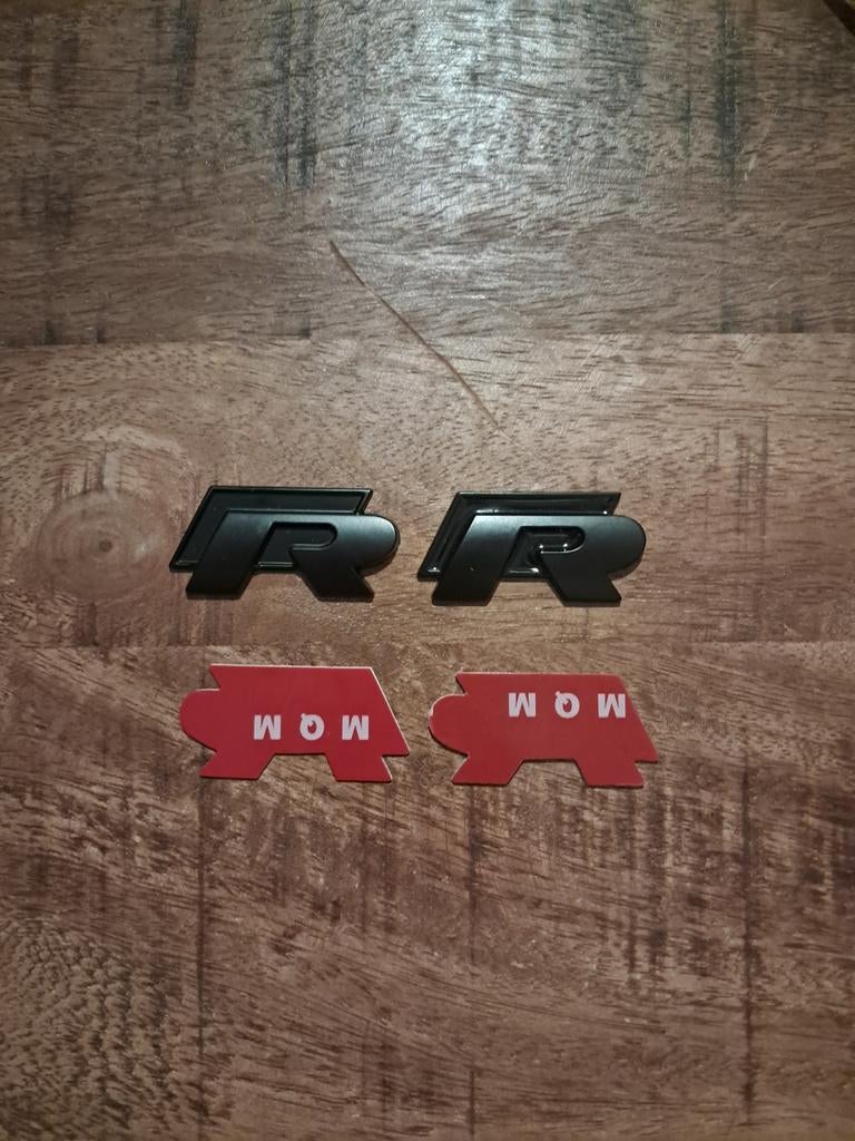 R-Logo voor- en achterzijde VW Golf 7, Ophalen of Verzenden