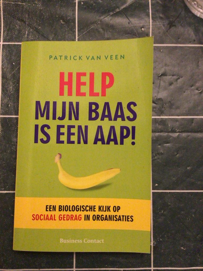 Help, mijn baas is een aap! - Patrick van Veen, Boeken, Advies, Hulp en Training, Zo goed als nieuw, Ophalen of Verzenden
