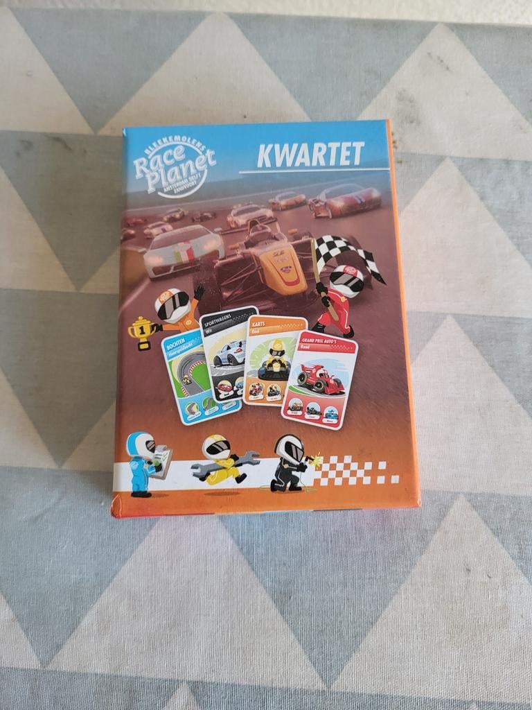 Race kwartet spel, Ophalen, Zo goed als nieuw, Kwartet(ten)