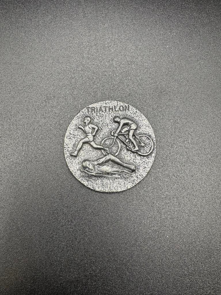 Triatlon Speldje / Pin, Ophalen of Verzenden, Gebruikt, Sport, Speldje of Pin