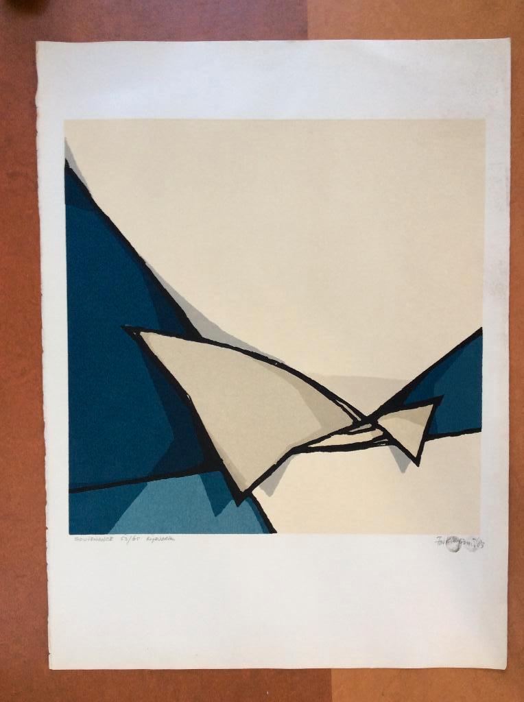 Fon Klement, boarddruk, grafiek, Souvenance, Antiek en Kunst, Kunst | Litho's en Zeefdrukken, Ophalen