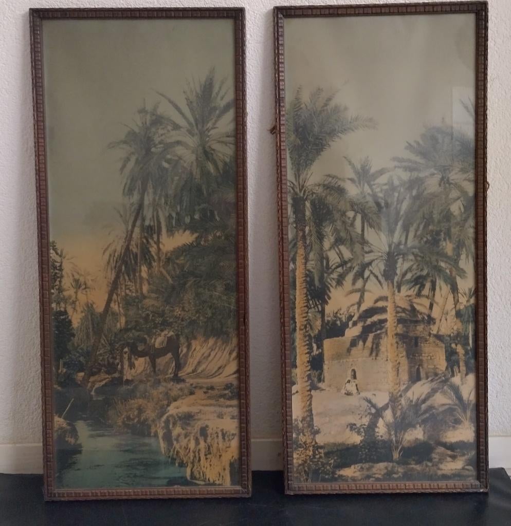 Indonesische twee luik uit grootmoeders tijd, Ophalen