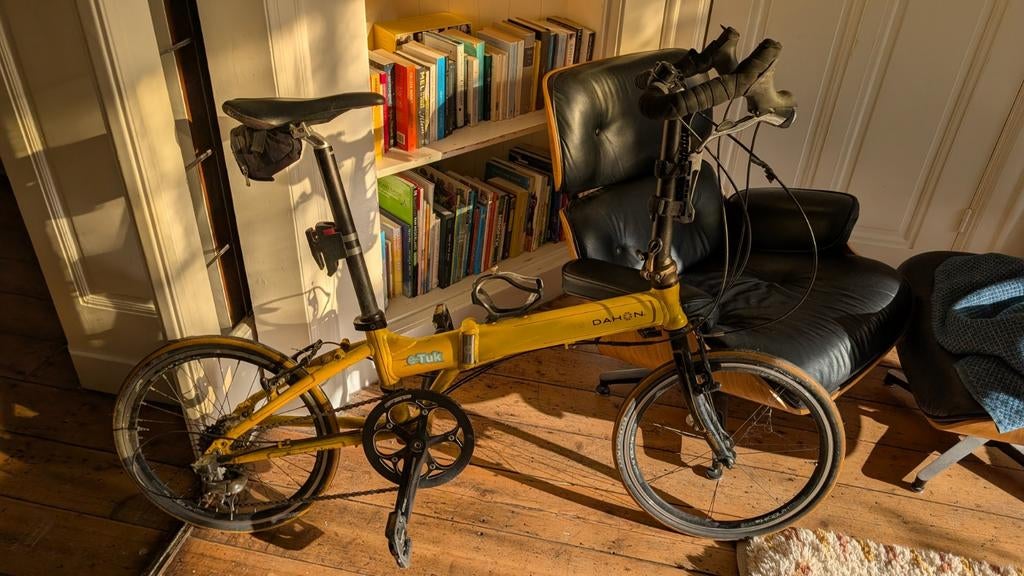 Dahon E-Tuk Opvouwbare Fiets - Gebruikt, Fietsen en Brommers, Fietsen | Vouwfietsen, Ophalen, Gebruikt, Heren, Versnellingen