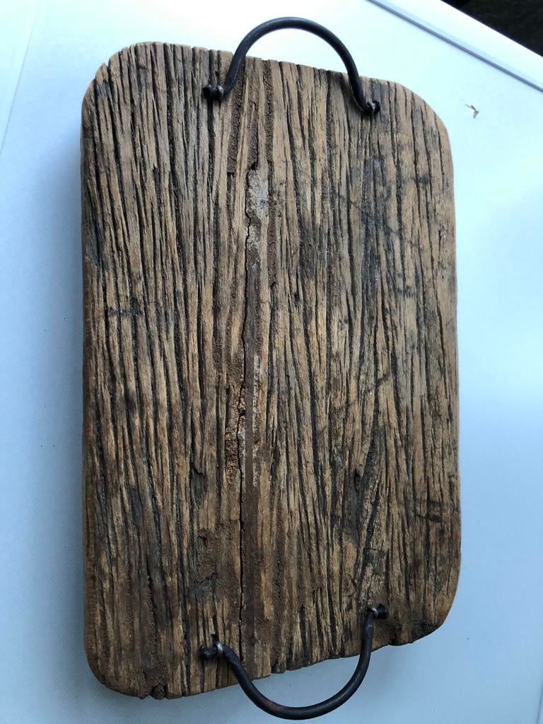 Stoer / sobere dienblad, Ophalen of Verzenden, Nieuw, Rechthoekig, Hout