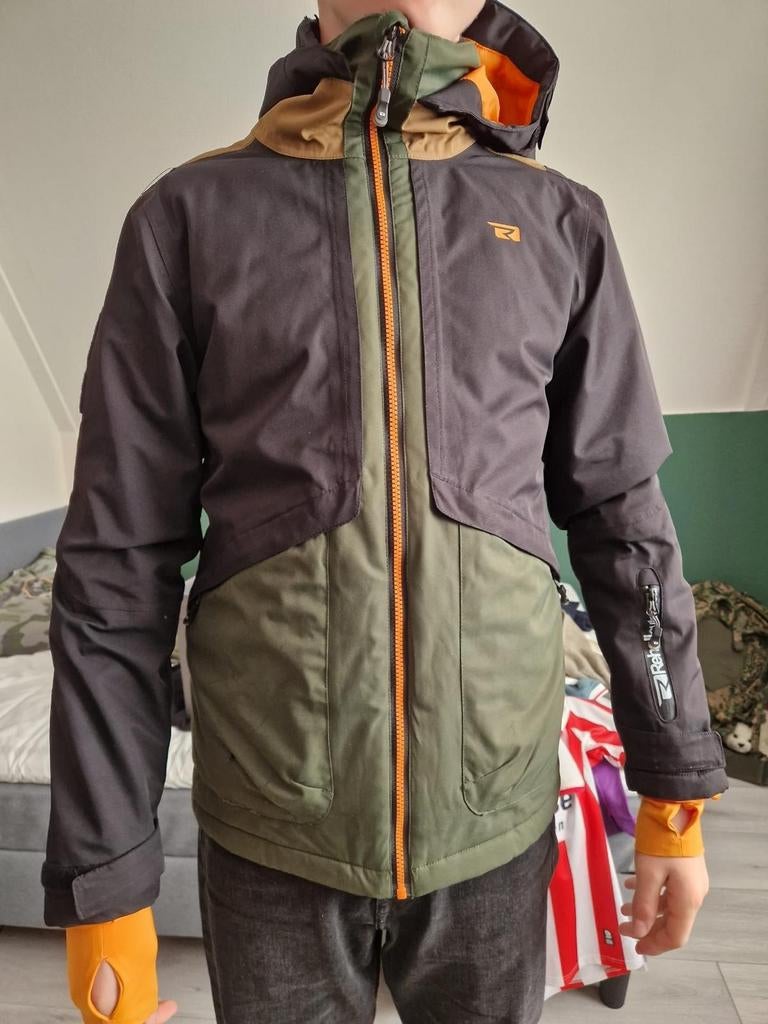 Rehall winterjas maat 164 - wind- en waterdicht, Ophalen of Verzenden, Zo goed als nieuw, Rehall, Jongen