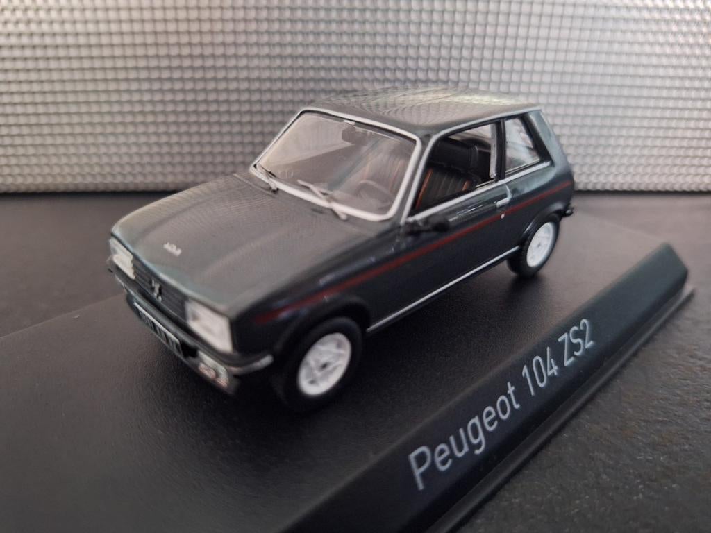Peugeot 104 ZS2 1979 Schaal 1:43, Hobby en Vrije tijd, Modelauto's | 1:43, Auto, Norev, Ophalen of Verzenden, Norev