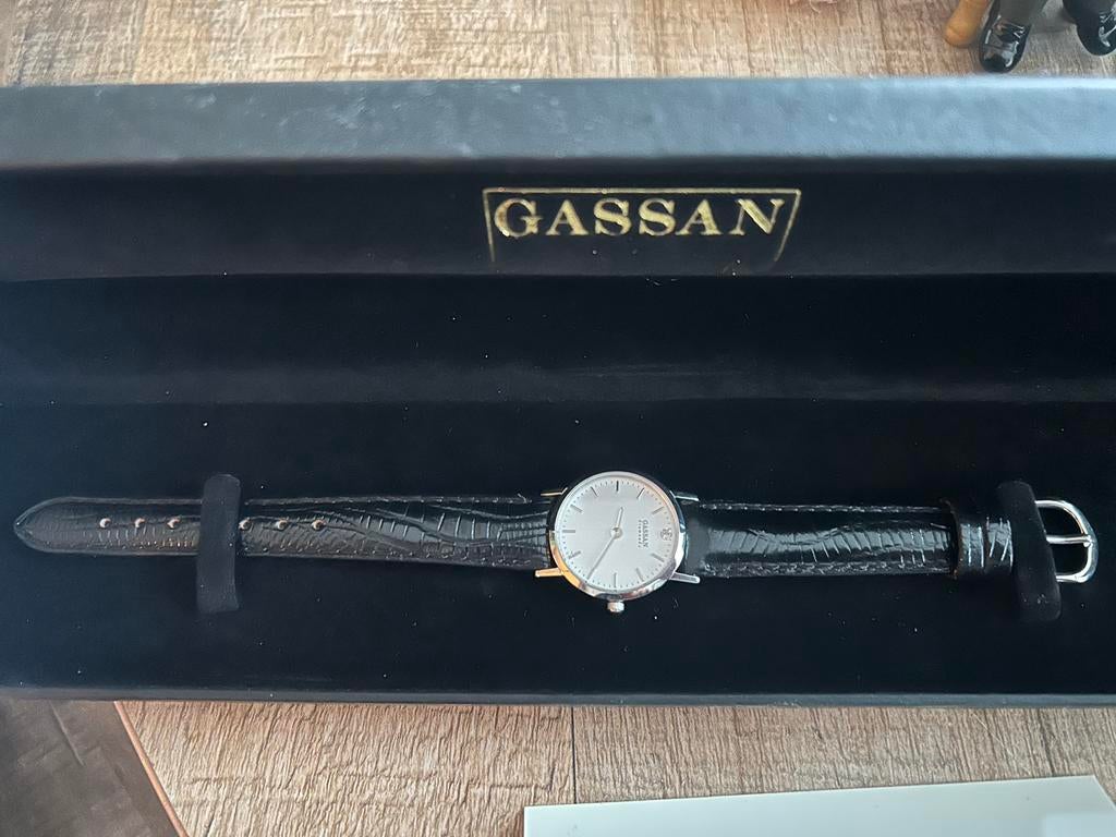 Gassan horloge voor dames, Ophalen, Zo goed als nieuw, Leer, Overige merken