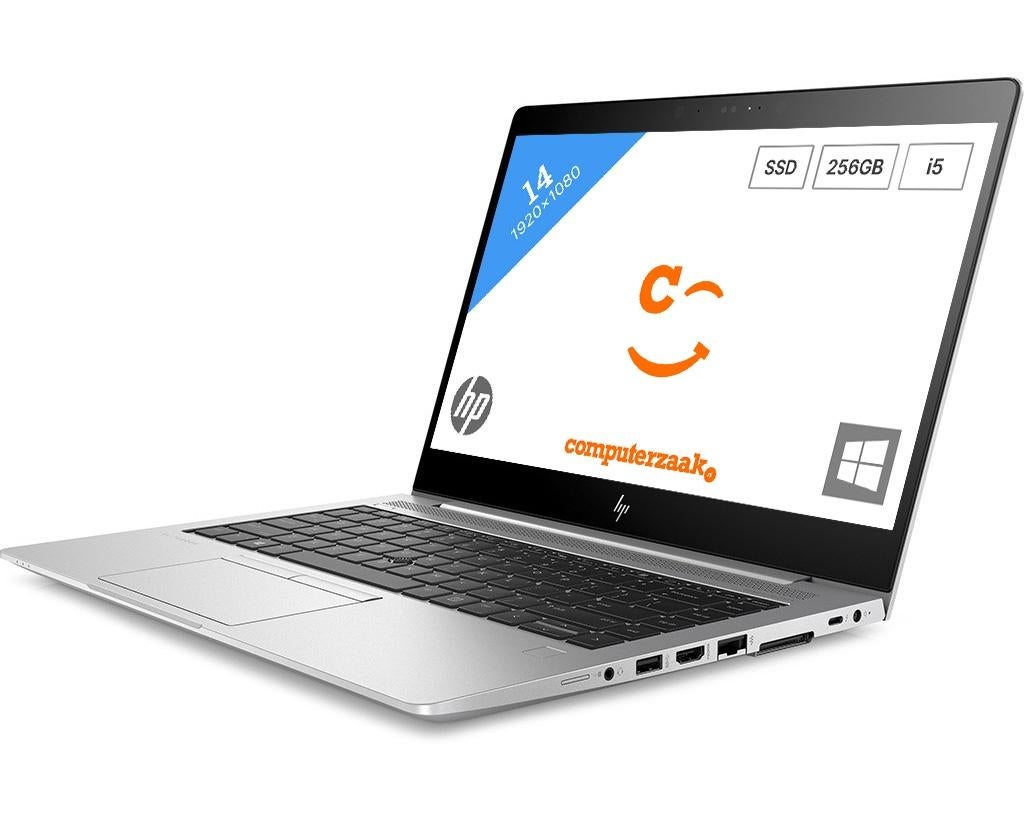 HP EliteBook 840 G5/Intel Core i5 1.7GHz/8GB/256GB SSD, 256 GB, 2 tot 3 Ghz, Qwerty, 8 GB