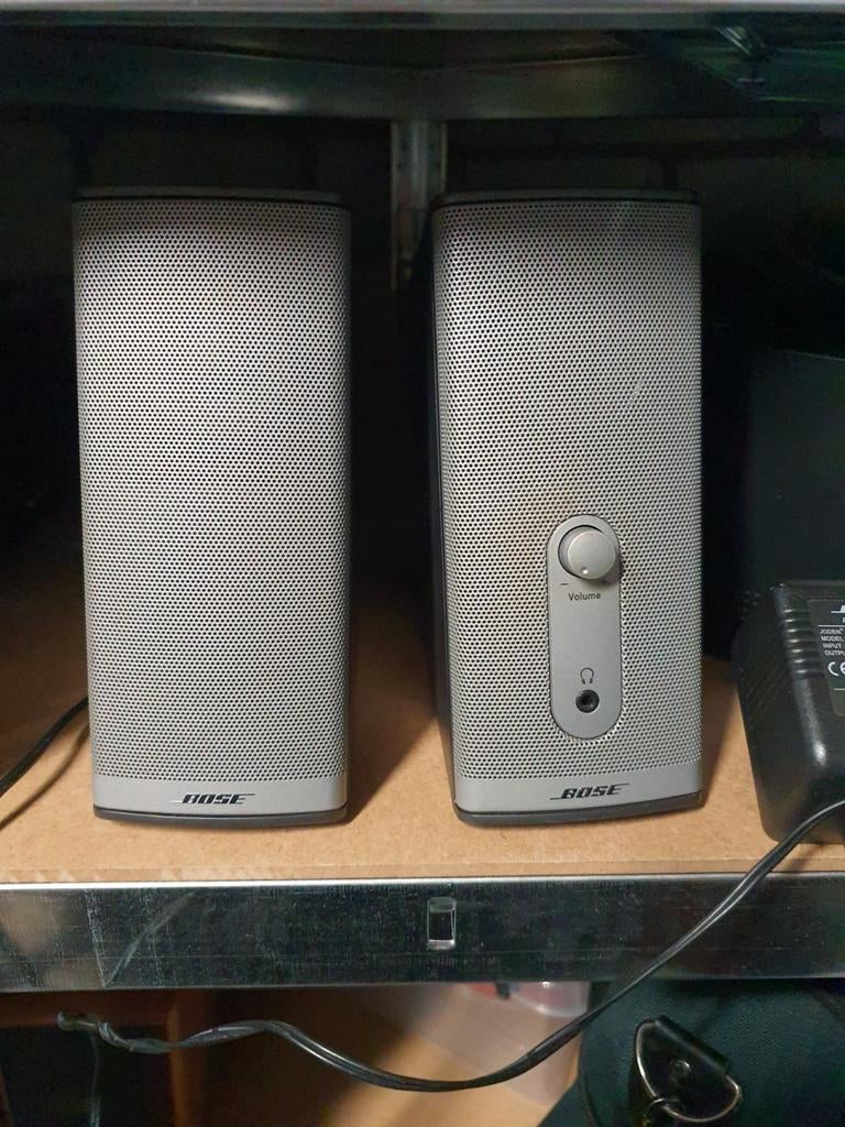 Bose Companion 2 Series II Speakers, Ophalen of Verzenden, Gebruikt, Front, Rear of Stereo speakers, Bose
