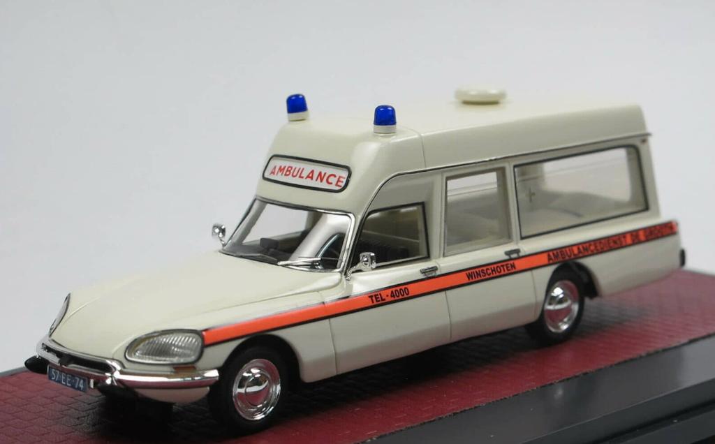 Citroen DS 23 Visser ambulance 1974 Winschoten Matrix 1:43, Verzenden, Nieuw, Auto, Overige merken