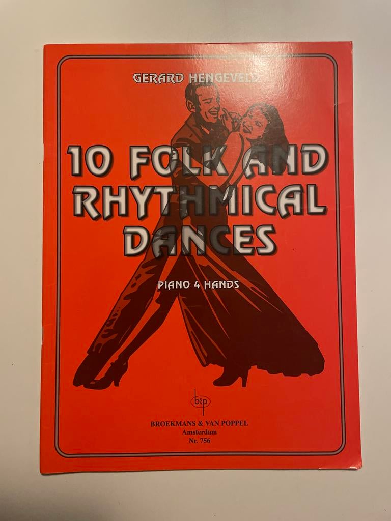 Gerard Hengeveld - 10 Folk and Rhythmical Dances, Gebruikt, Verzenden, Klassiek, Artiest of Componist