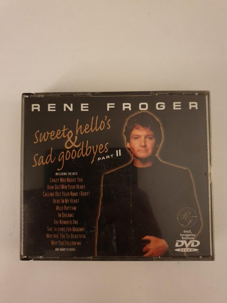 RENE FROGER - 17 cd's - vanaf 0.75€., Ophalen of Verzenden, 1980 tot 2000, Gebruikt
