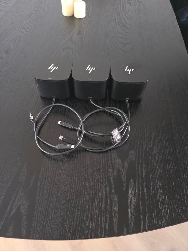 HP Thunderbolt Dock 120W - Thuis/Kantoor, Computers en Software, Dockingstations, Ophalen of Verzenden, Laptop, HP, Docking station