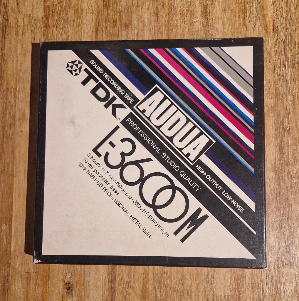 TDK Aluminium 26,5 cm tape, Ophalen, Onderdeel