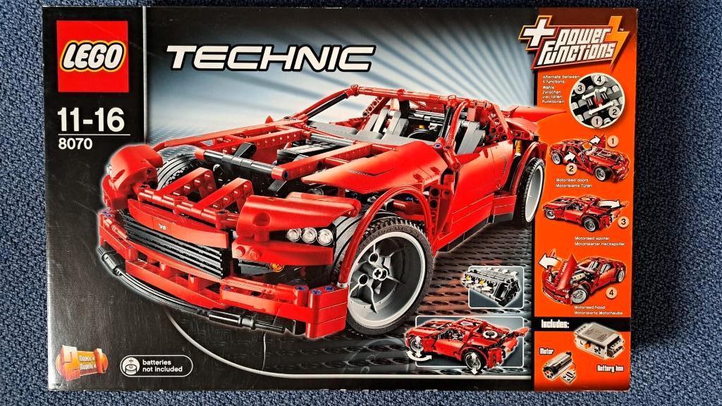8070 LEGO Technic Supercar (SPLINTERNIEUW), Kinderen en Baby's, Speelgoed | Duplo en Lego, Nieuw, Lego, Complete set, Ophalen of Verzenden