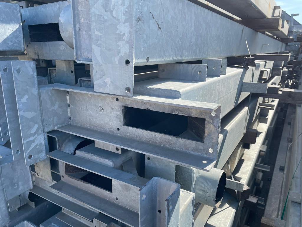 Kokerprofielen 180x180x5mm | Lengte: 6800 mm, Ophalen of Verzenden, Gebruikt, IJzer