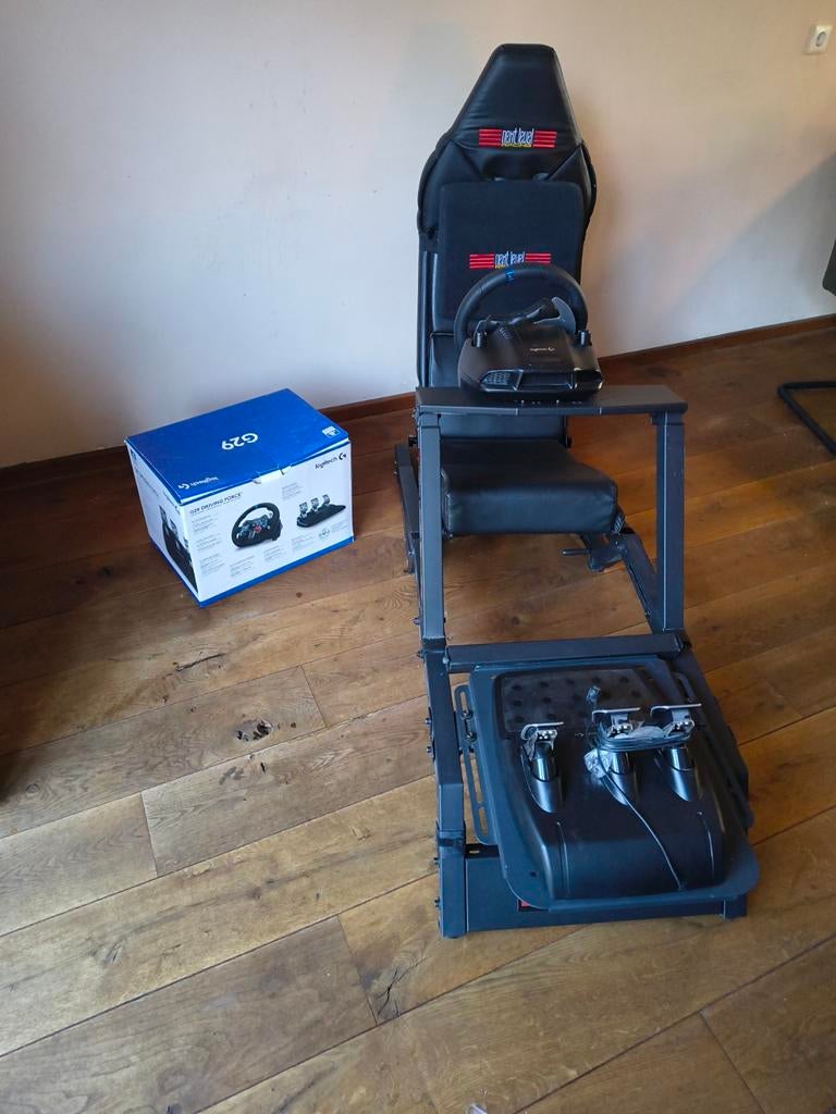F1 simulatie racestoel ps5 & pc, Ophalen of Verzenden, Zo goed als nieuw
