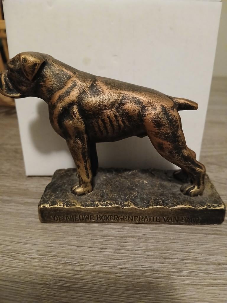 BMW boxer motor reclame beeldje uniek, Verzamelen, Beelden en Beeldjes, Ophalen of Verzenden, Overige typen