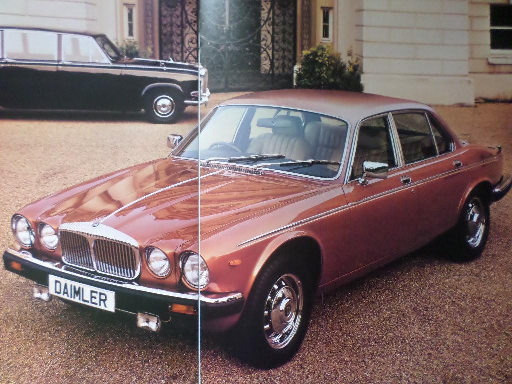 Jaguar Six Double Six Vandenplas 4.2 Daimler XJ Brochure, Ophalen of Verzenden, Zo goed als nieuw, Overige merken