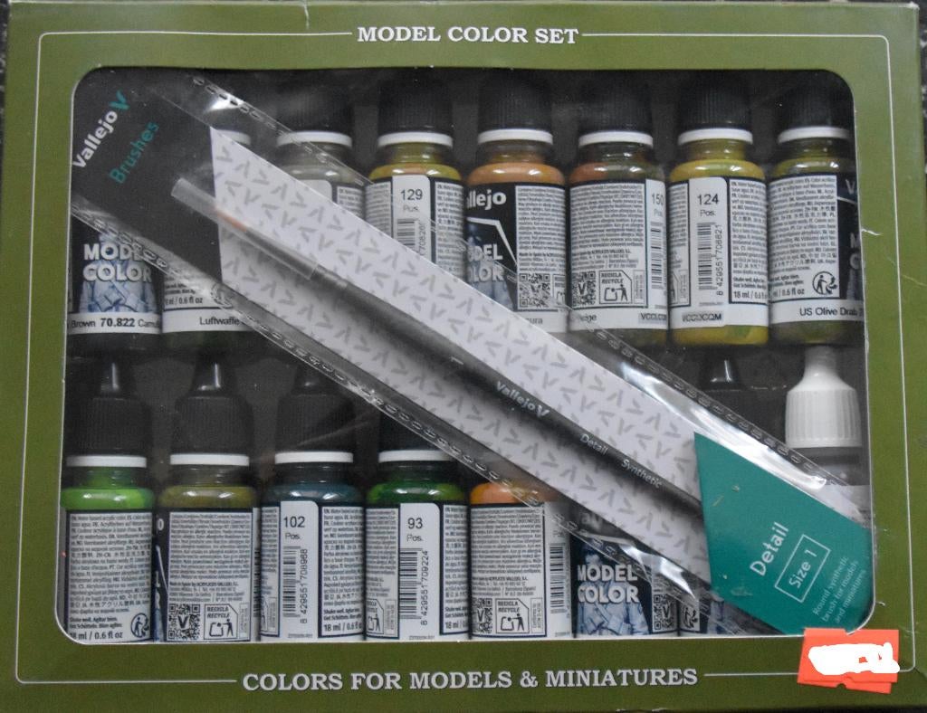 70179 Vallejo Panzer Camoufllage Colors (16), Overige merken, Acrylicosvallejo, Ophalen of Verzenden, Barcelona