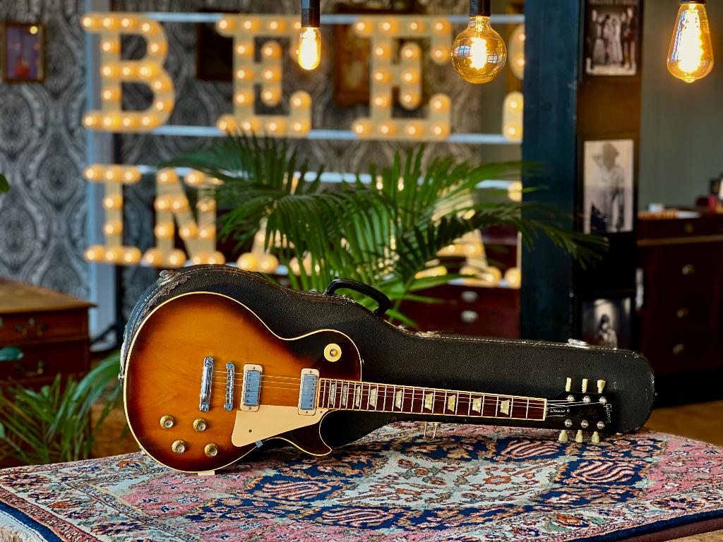 1975 Gibson Les Paul Deluxe Tobacco Burst, Muziek en Instrumenten, Snaarinstrumenten | Gitaren | Elektrisch, Gibson, Gebruikt