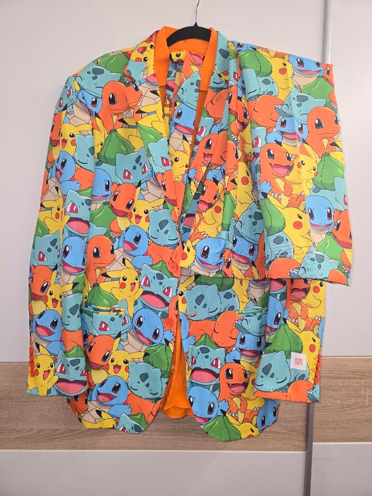 Pokemon Pak Maat 54 (Ongeveer L)Orginele OPPOSUITS, Kleding | Heren, Ophalen of Verzenden