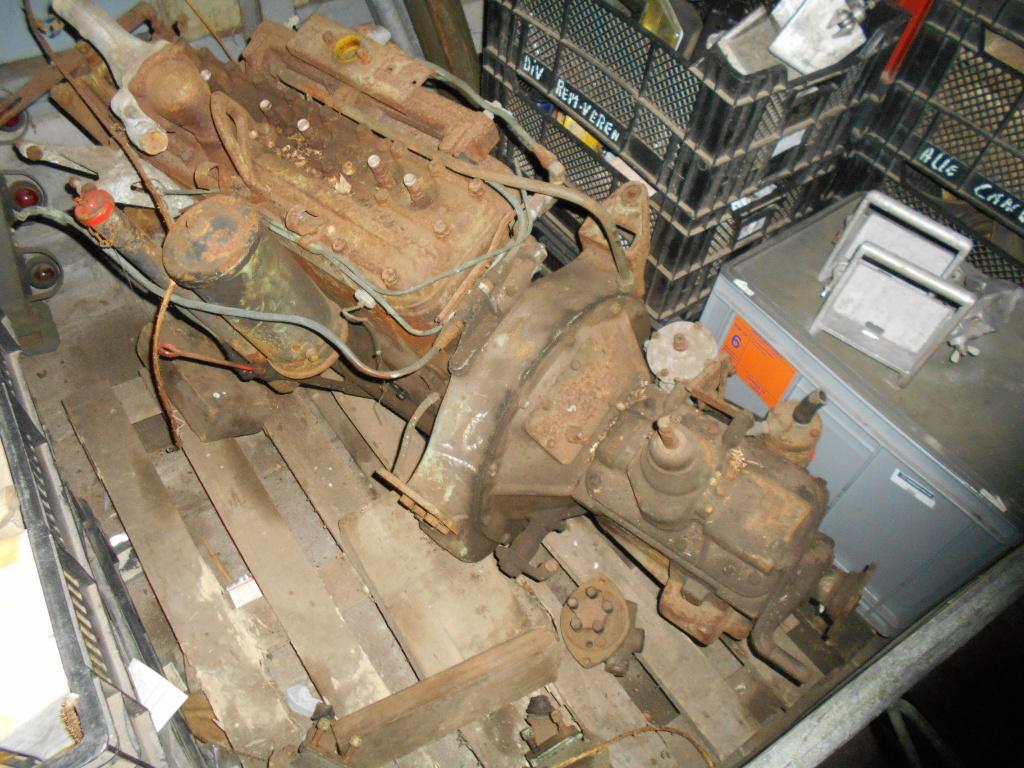 Motorblok en versnellingsbak Daf YA 126, Verzamelen, Militaria | Algemeen, Ophalen, Landmacht, Nederland