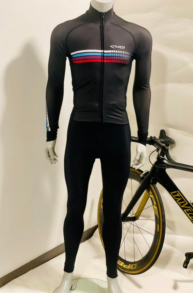 Wielrenkleding wielrenpak uit één stuk maat M Ekoi snelpak, Fietsen en Brommers, Fietsaccessoires | Fietskleding, Ophalen of Verzenden
