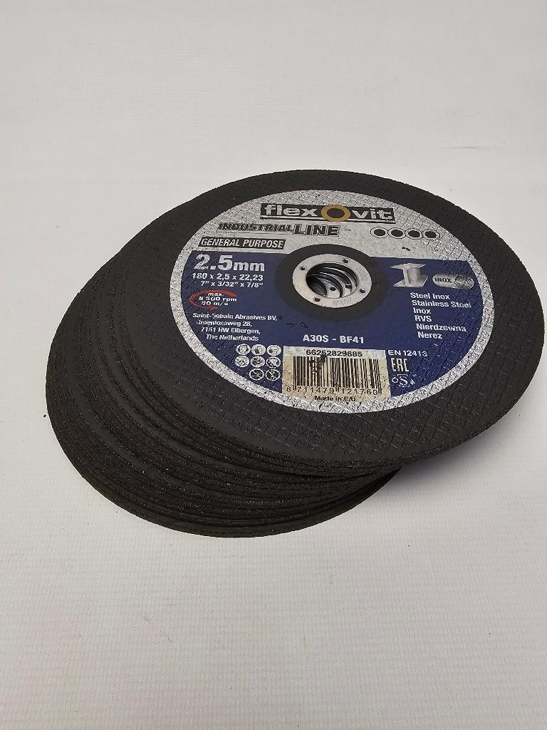 * Slijpschijven 14 stuks plus flexovit, Doe-het-zelf en Verbouw, Gereedschap | Slijpmachines, Ophalen of Verzenden, Nieuw, Minder dan 700 watt