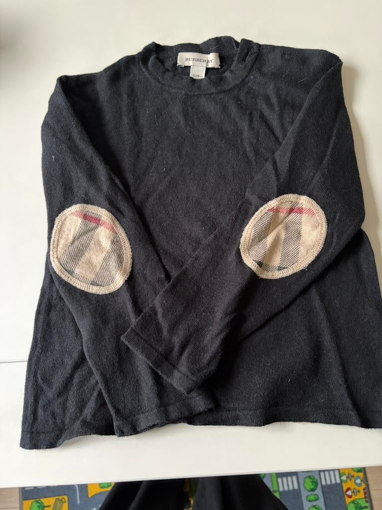 Burberry wol/ katoen trui maat 98, Ophalen of Verzenden, Zo goed als nieuw, Jongen of Meisje, Trui of Vest