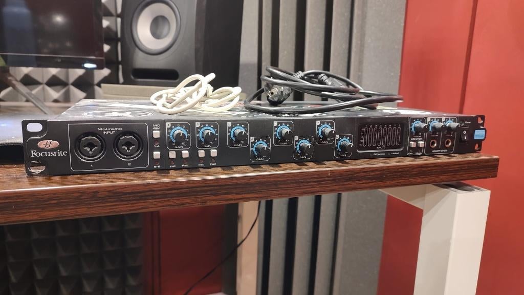 Focusrite Saffire Pro 40 met karakter | 8-kanaals interface, Ophalen of Verzenden, Audio