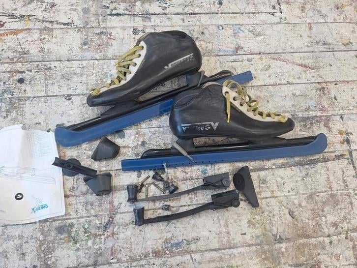 Viking Nagano schaatsen maat 42 - om te bouwen, Gebruikt, Ophalen of Verzenden, Noren, Viking