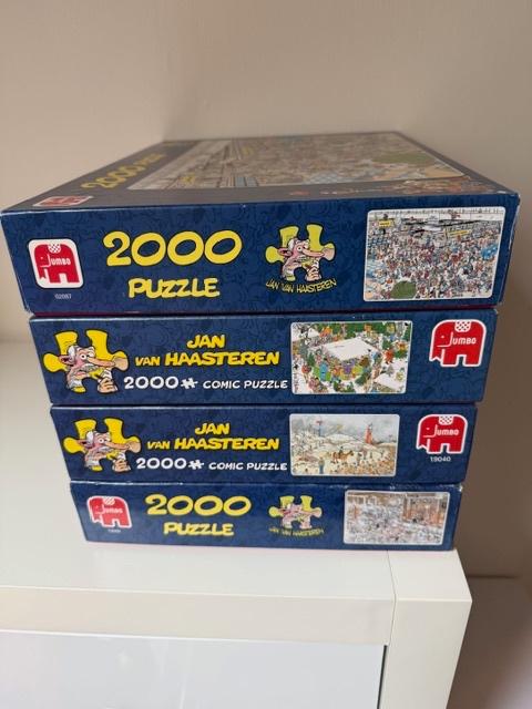 Jan van Haasteren legpuzzels, Ophalen, 500 t/m 1500 stukjes, Zo goed als nieuw, Legpuzzel