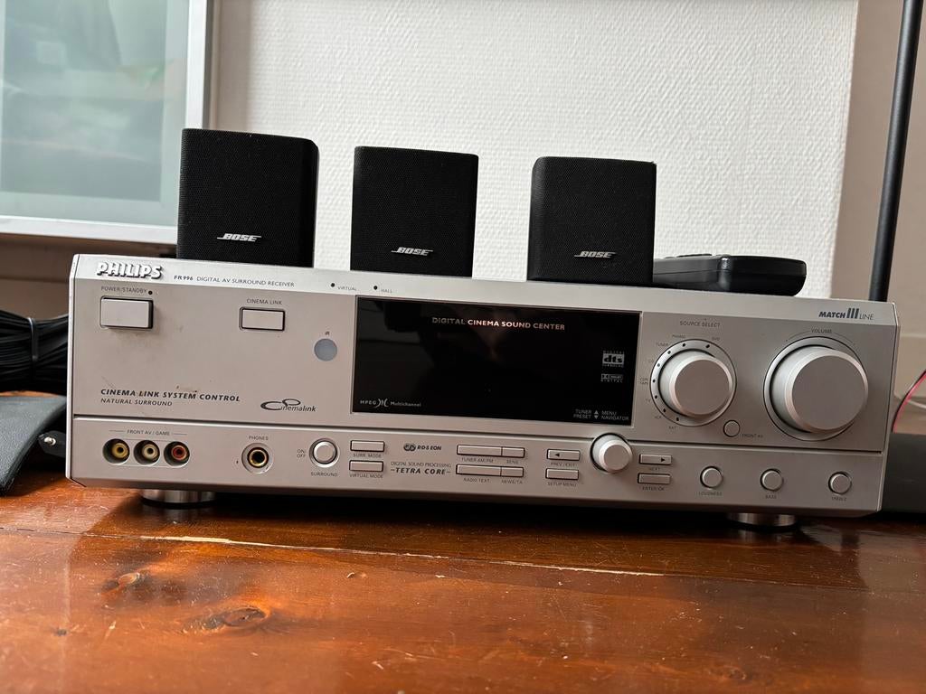 Compleet Bose Acoustimass 6 II  speaker systeem, Gebruikt, 70 watt of meer, 5.1-systeem, Overige spelers