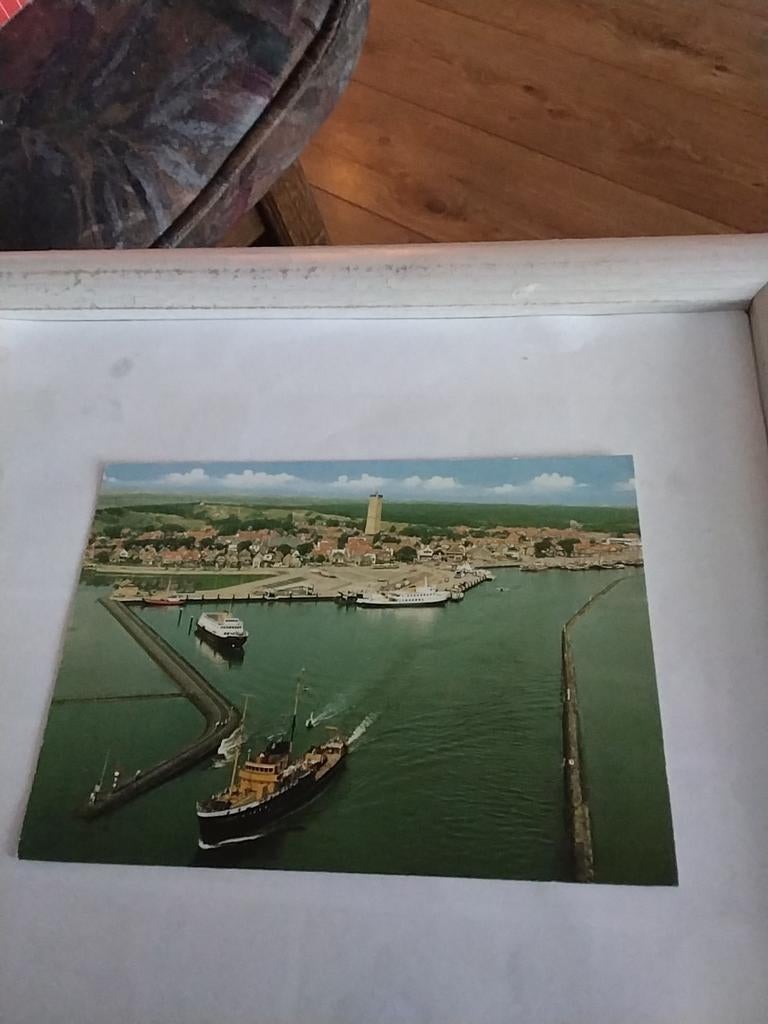 GEZICHT OP DE HAVEN VAN WEST TERSCHELLING, Ophalen of Verzenden, Waddeneilanden