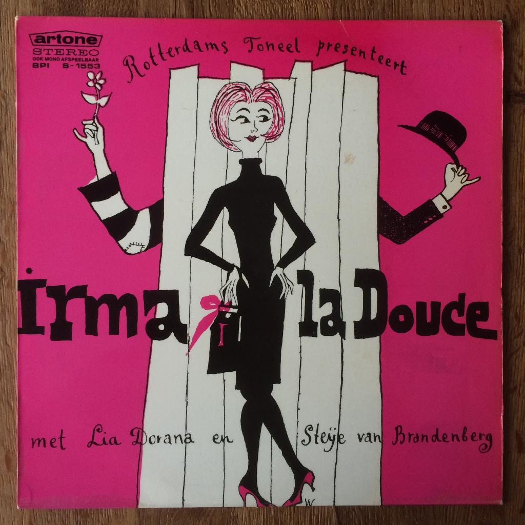 Rotterdam Toneel Irma La Douce LP Musical Tom Disseveld 60s, Ophalen of Verzenden, Gebruikt, 12 inch, Overige genres
