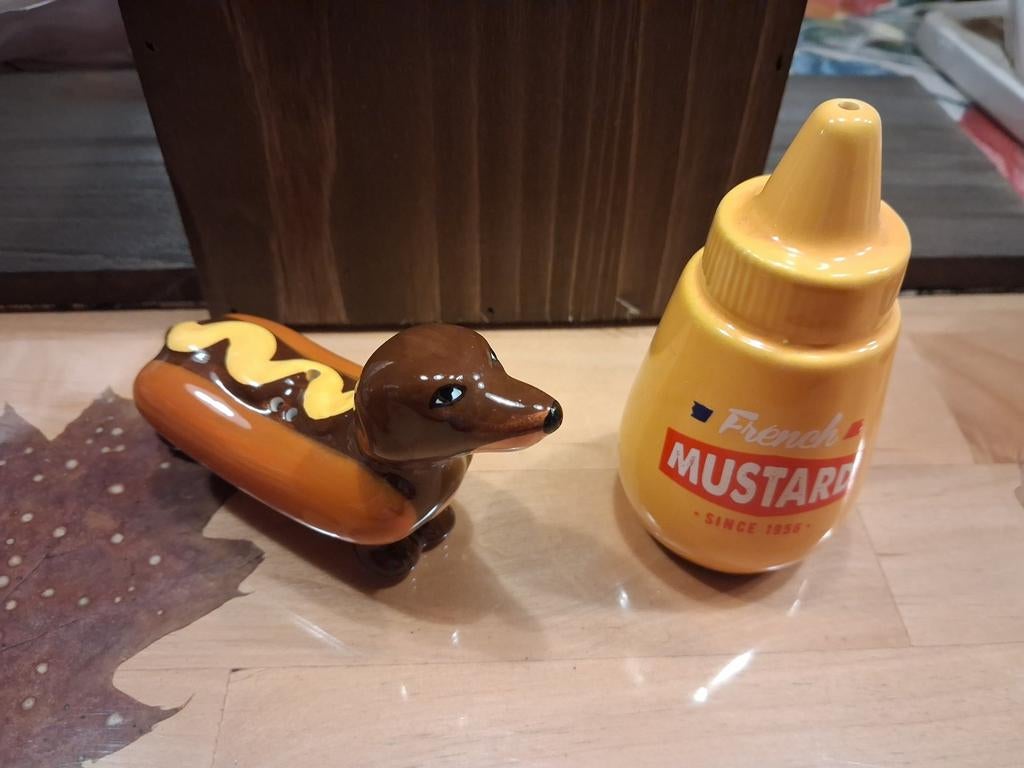 Zout en peperstel Westland Hot Diggity Dog, Huis en Inrichting, Keuken | Bestek, Nieuw, Los bestek, Overige materialen, Ophalen of Verzenden