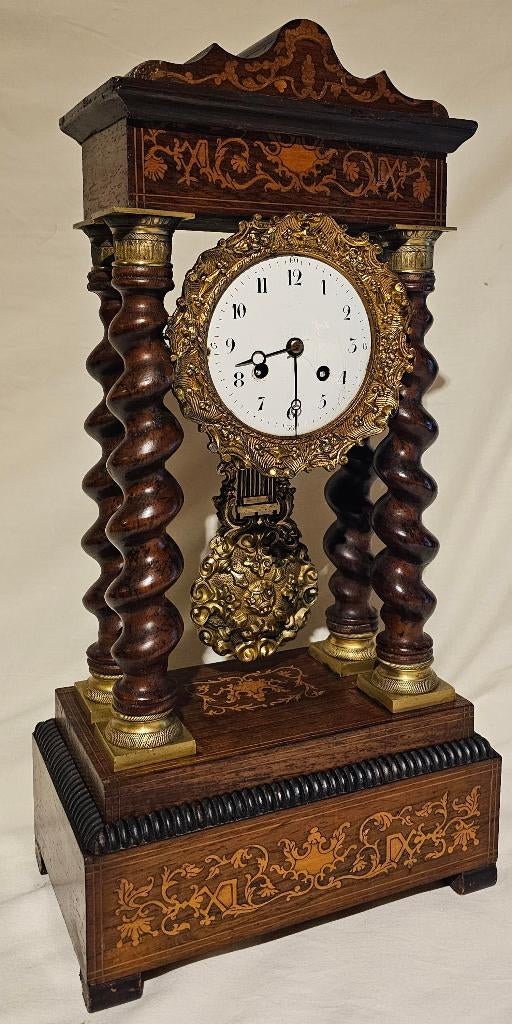 antieke franse kolommen pendule, Ophalen