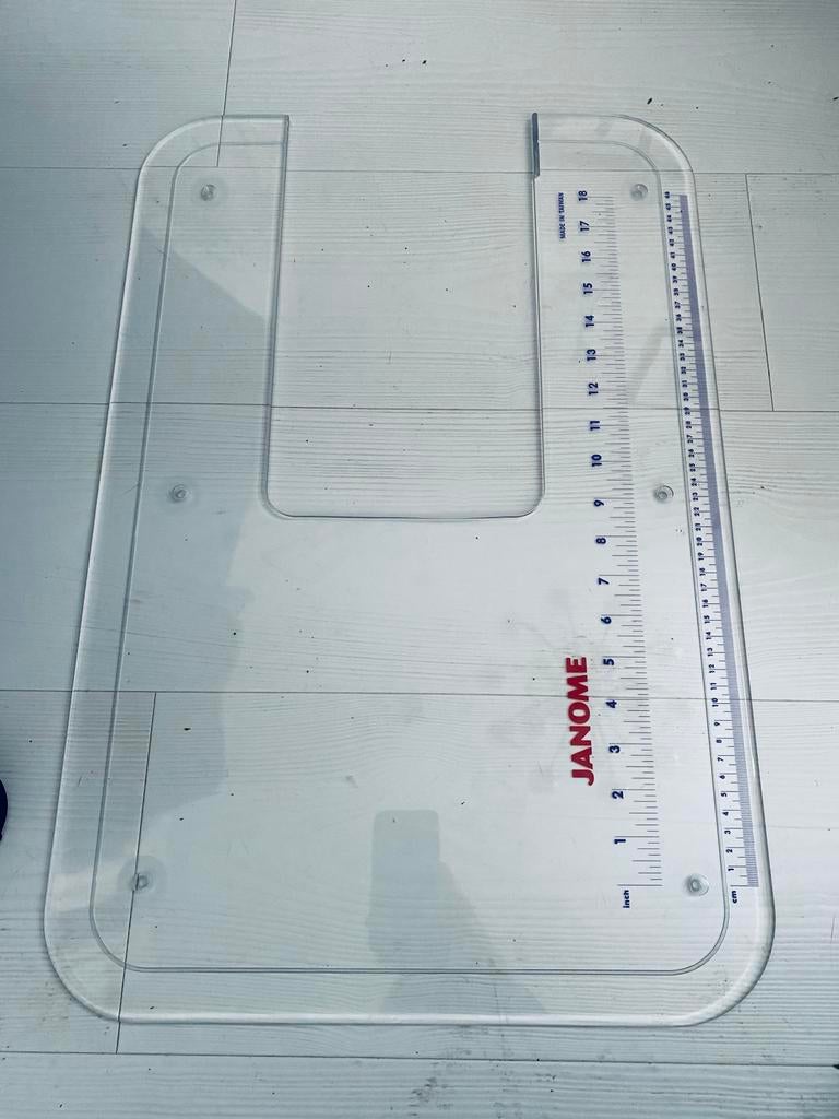 Janome Skyline aanschuiftafel / verlengtafel, Hobby en Vrije tijd, Naaimachines en Toebehoren, Ophalen of Verzenden, Zo goed als nieuw