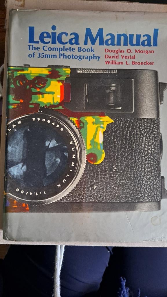Leica Manual - Complete 35mm Fotografie Boek, Ophalen of Verzenden, Gelezen, Camera's, Douglas O. Morgan, David Vestal, William L. Broecker