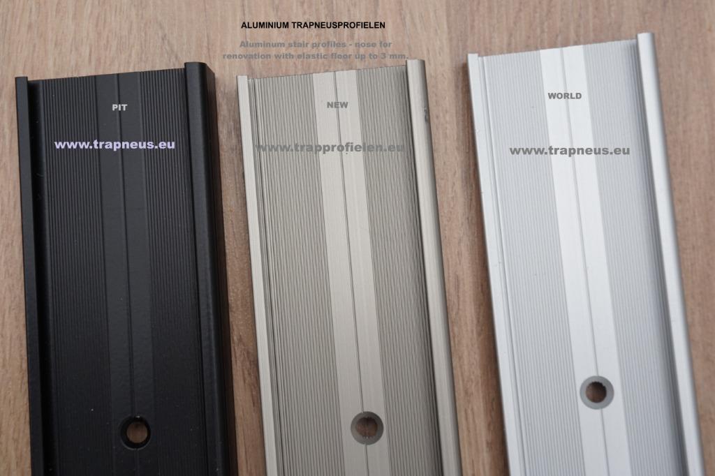 ALUMINIUM TRAPNEUSPROFIELEN !!! MDF PLINTEN - MOET NU WEG, Doe-het-zelf en Verbouw, Plinten en Afwerking, Overige materialen, 100 tot 150 cm