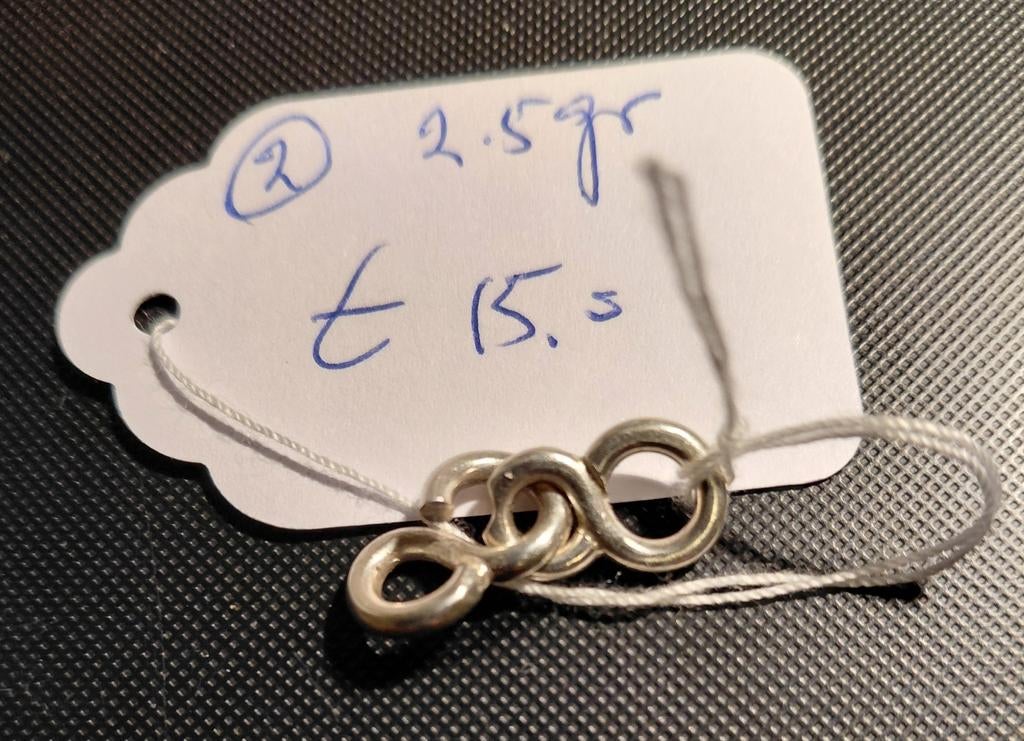 EXCLUSIEVE ZILVEREN SIERAADSLOTJES VAN GERENOMEERDE EDELSMID, Verzenden, Nieuw, Overige typen