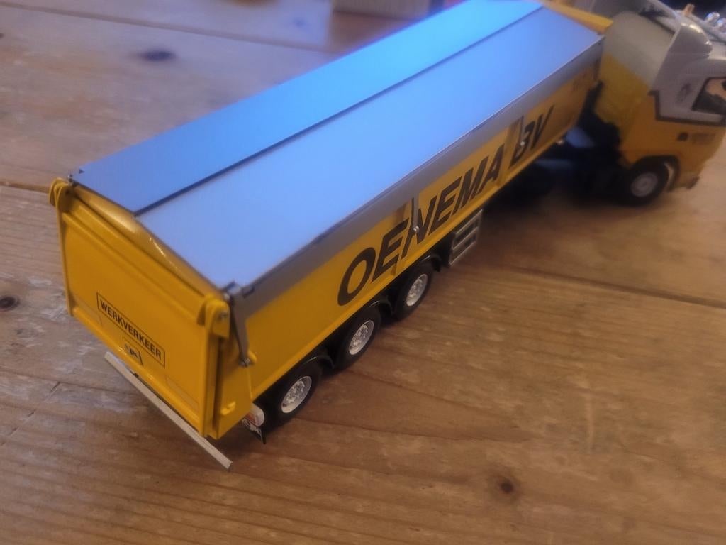 Scania oenema, Hobby en Vrije tijd, Modelauto's | 1:50, T, T, Zo goed als nieuw, Tekno