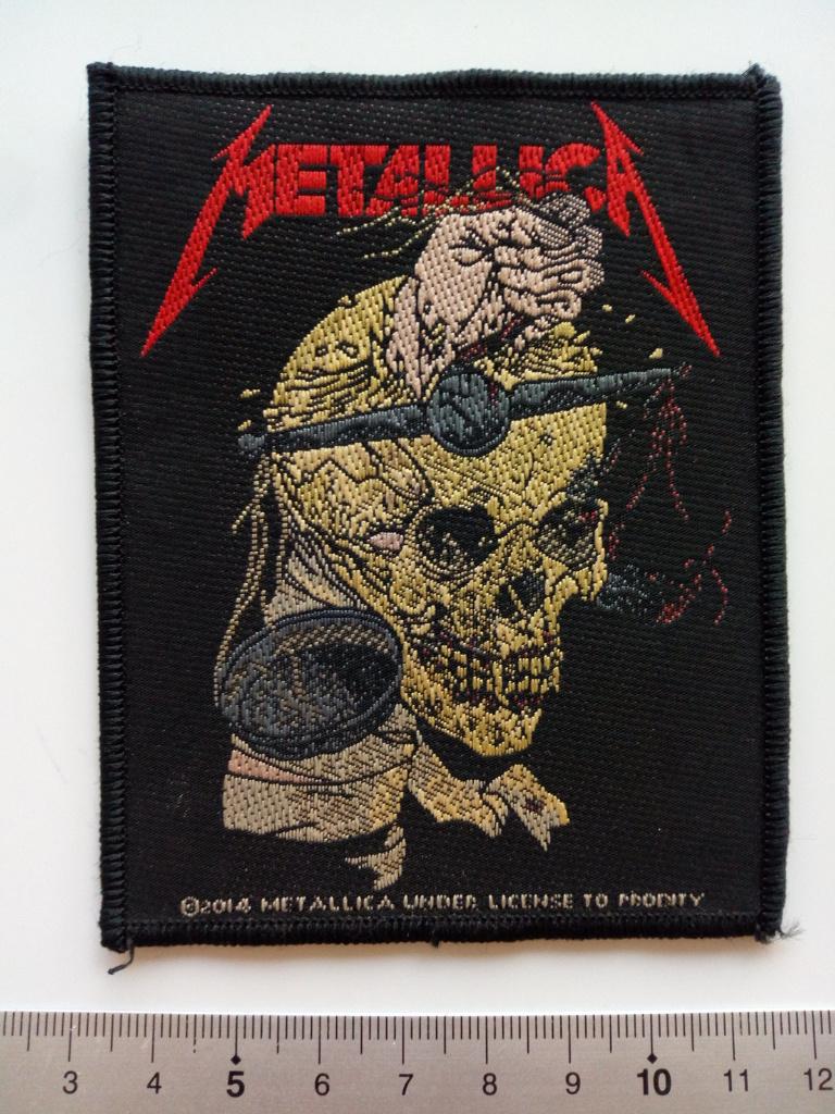 Metallica erg  mooie en nieuwe official 2014 patch 86, Verzenden, Nieuw, Kleding
