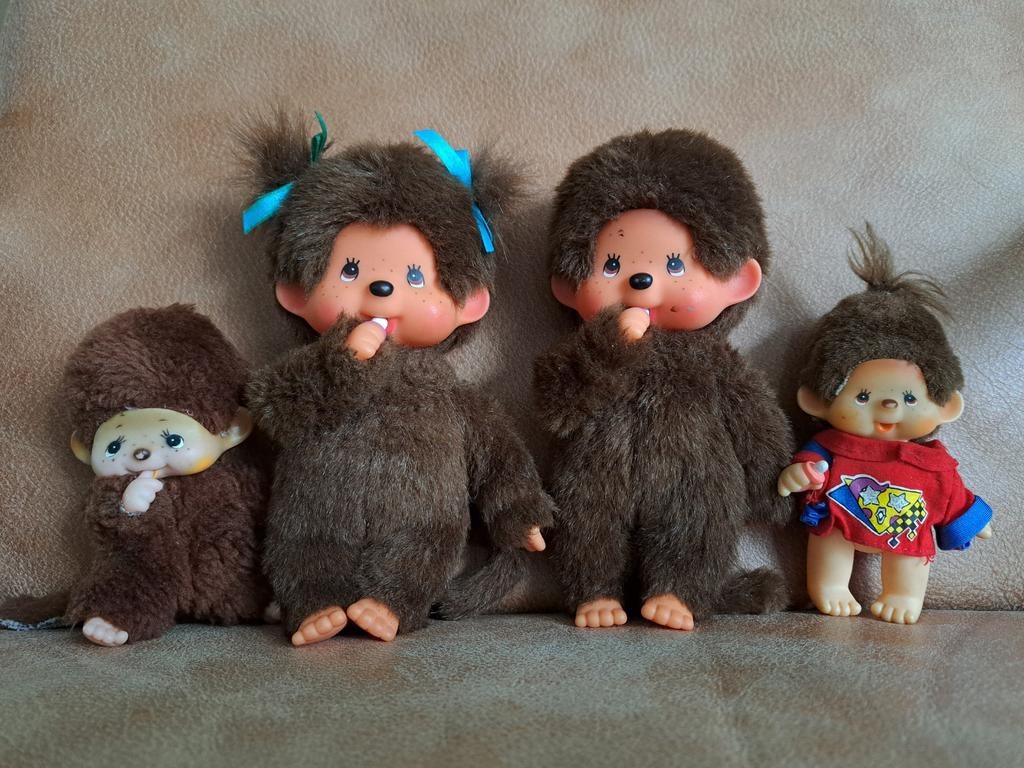 Diverse Monchhichi aapjes prijs per stuk, Ophalen of Verzenden, Gebruikt