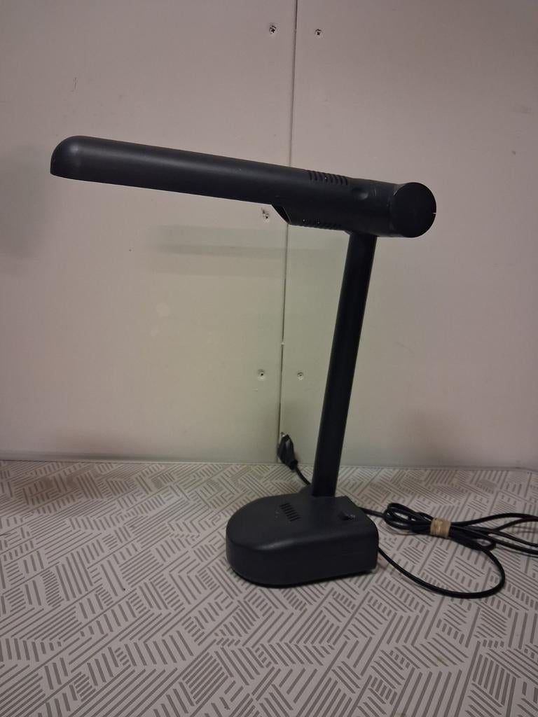 Vintage jaren 80 bureaulamp, Kunststof, ., Vintage, Ophalen of Verzenden
