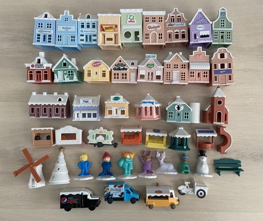 AH Kerst Winterdorp Mini's Compleet | Kerstdorp Albert Heijn, Albert Heijn, Ophalen of Verzenden