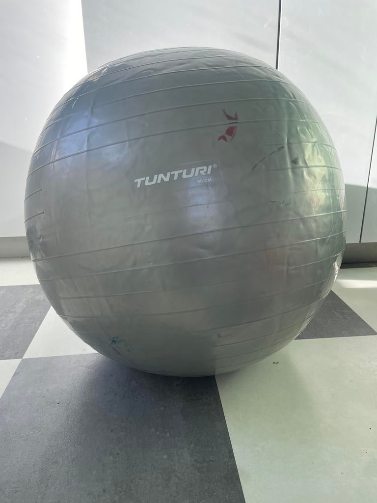 Yoga/Fitness Bal - Tunturi 90 cm, Ophalen of Verzenden, Gebruikt, Yoga-accessoire